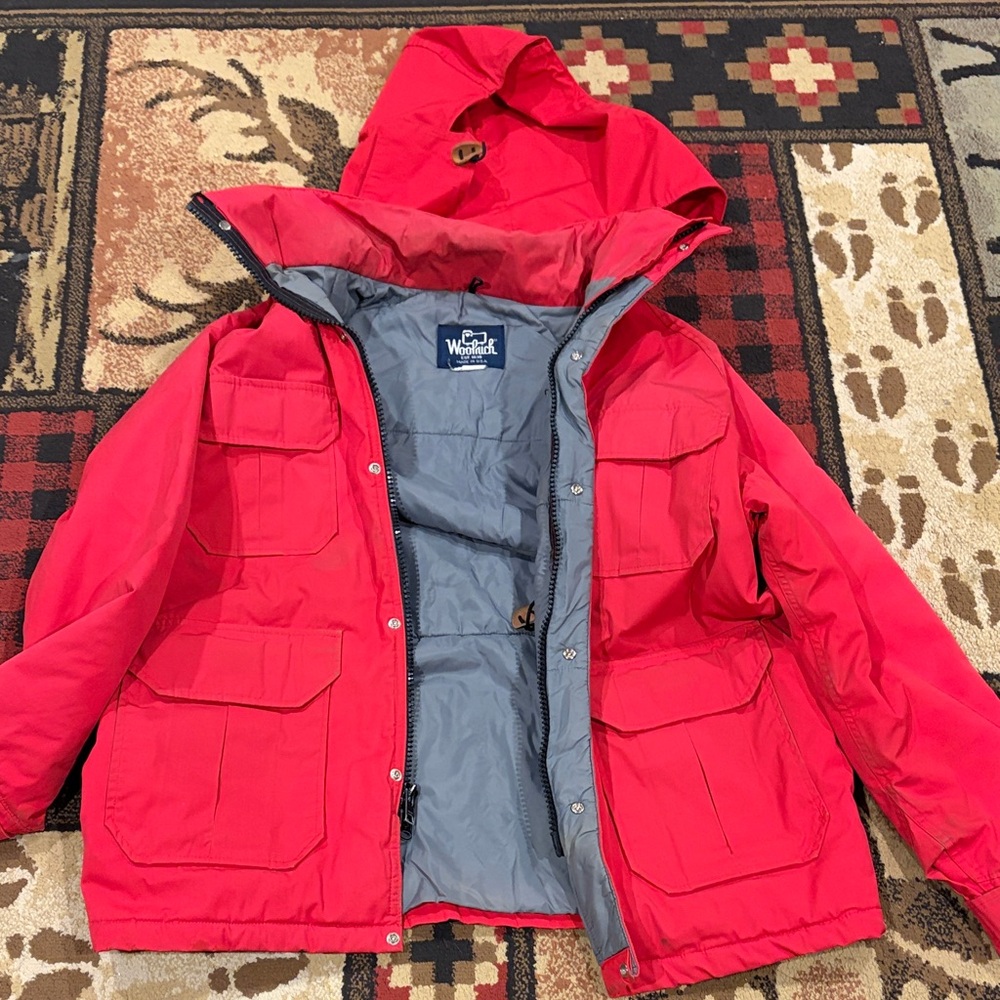 Men’s vintage Woolrich thermal jacket